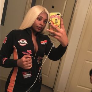 BLACK MOTOR SPORT DRESS